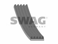 Curea transmisie cu caneluri FIAT PUNTO (188), FIAT DOBLO (119), FIAT DOBLO Cargo (223) - SWAG 70 92 8856