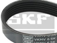 Curea transmisie cu caneluri FORD FIESTA Mk IV (JA_, JB_) - SKF VKMV 6SK1023