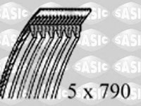 Curea transmisie cu caneluri TOYOTA COROLLA limuzina (_E9_), BMW 3 limuzina (E36), BMW 3 cupe (E36) - SASIC 1776030