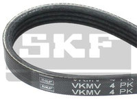 Curea transmisie cu caneluri VKMV 4PK730 SKF pentru Renault Twingo Renault Kangoo Renault Clio