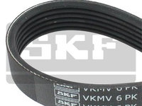 Curea transmisie cu caneluri VKMV 6PK1032 SKF pentru Skoda Fabia Seat Ibiza Seat Cordoba