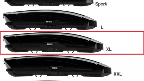 Cutie portbagaj Thule Motion XT XL Alb Lucios (Editie limitata)