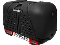 Cutie portbagaj transport diverse bagaje Towbox V2 Negru