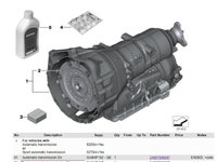 Cutie viteze automata BMW E87 E90 E60 E61 cod GA6HP19Z motorizare M47