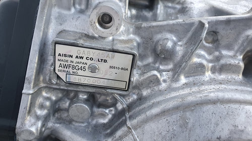 Cutie viteze automata GA8Y45AW AWF8G45 Bmw X1 F48 2.0 Diesel 2019 an AISIN 8 viteze