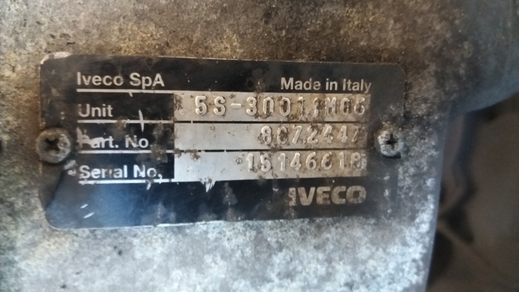 Cutie viteze Iveco Daily IV 2.3 jtd 5 + 