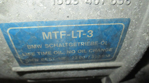 Cutie viteze manuala 6+1 cod MTF-LT-3 BMW X3 E83 2.0 D M47 euro 4 2006 2007 2008 2009