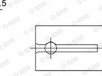 Cuzinet arbore VW PASSAT 3B3 GLYCO 553567SEMI