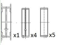 Cuzineti, arbore cotit FAI AutoParts BM1010-STD