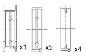 Cuzineti arbore cotit FAI AutoParts BM1021-STD