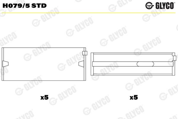 Cuzineti, arbore cotit GLYCO H079/5 STD