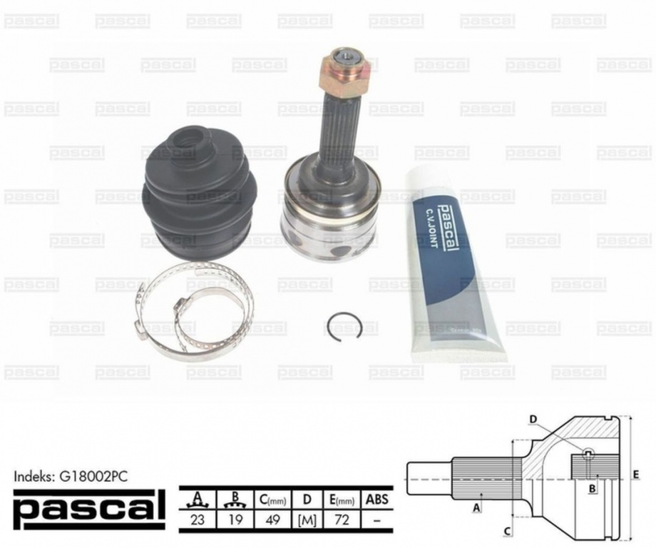Cuzineti arbore cotit SAAB 9-3 combi YS3F MAHLE ORIGINAL 011HS19223025