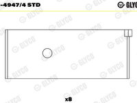 Cuzineti biela GLYCO 01-4947/4 STD