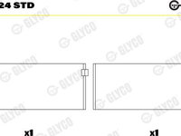 Cuzineti biela MERCEDES-BENZ KLASA E W212 Producator GLYCO 71-4724 STD