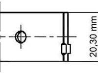 Cuzineti biela OPEL ASTRA F 56 57 KOLBENSCHMIDT 77268610