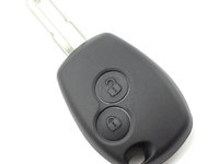 Dacia / Renault - Carcasa cheie cu 2 butoane - CARGUARD
