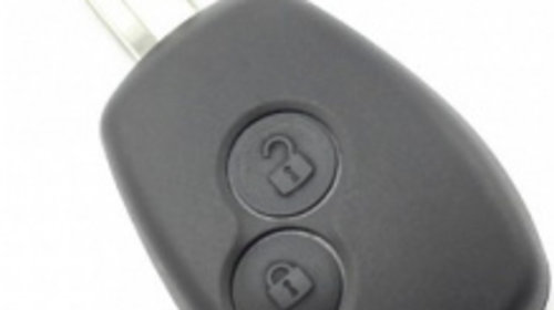 Dacia / Renault - Carcasa cheie cu 2 butoane 