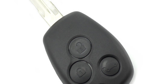 Dacia / Renault - Carcasa cheie cu 3 butoane 