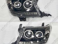 DAYLINE FARURI CU ANGEL EYE TOYOTA HILUX VIGO 2012-2016 CU LUPA BK [V3]