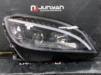 DAYLINE FARURI CU LED SEMNALIZARE MERCEDES C-CLASS W204 2007-2010 BK