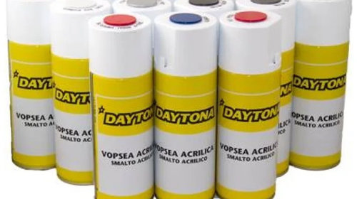 Daytona Spray Vopsea Negru Metalizat Fiat602 