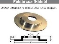 Ddf929 ferodo punte spate pt audi,skoda,vw,seat