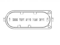 Debitmetru BMW 3 Compact E46 STANDARD LMF245