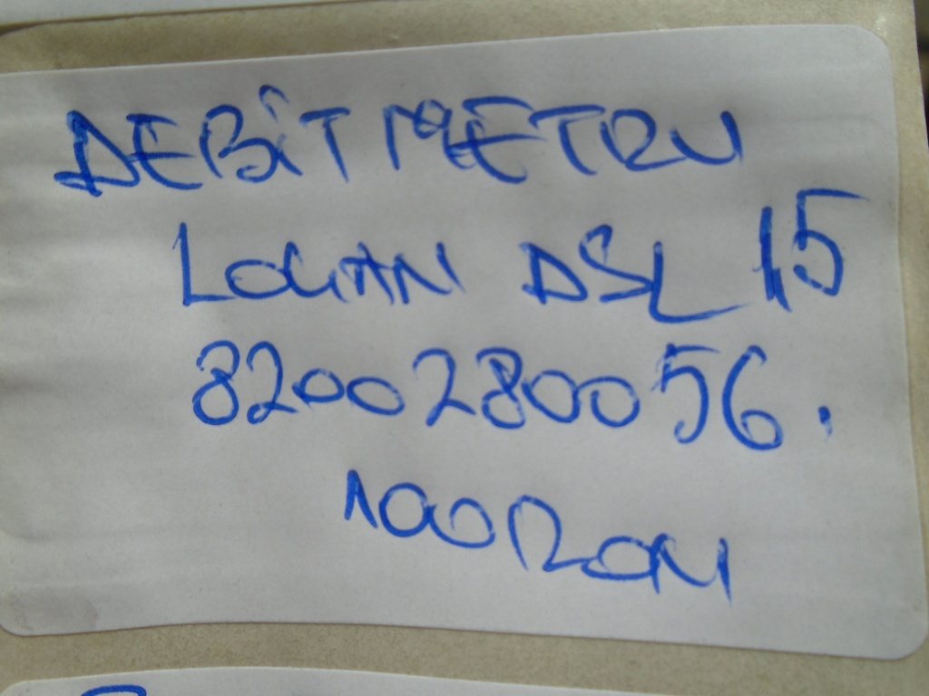 Debitmetru dacia logan dsl 1.5 cod 82002