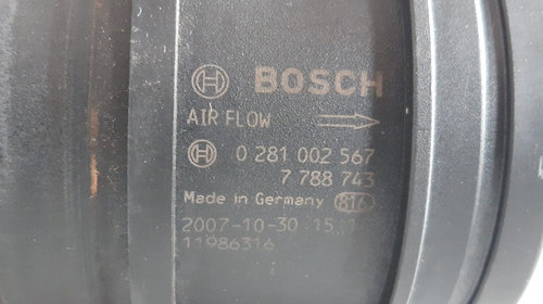 Debitmetru de Aer 2.0 Diesel BMW 1 E81,E87 2004 cod-0281002567