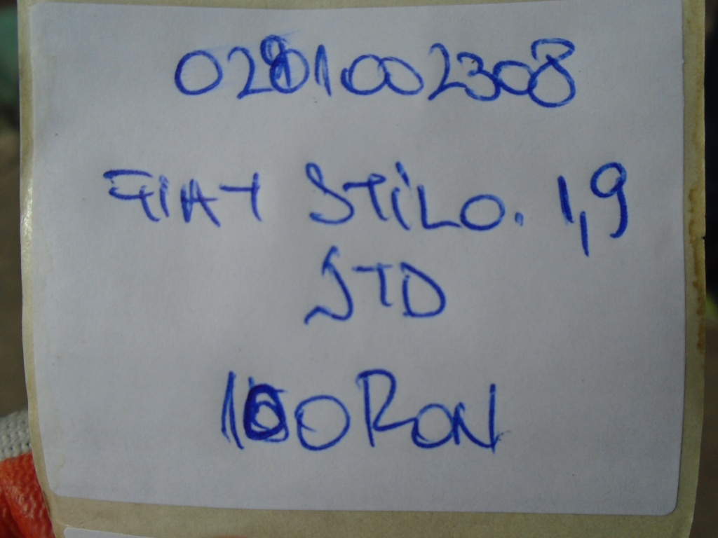 Debitmetru fiat stilo 1.9jtd cod 0281002