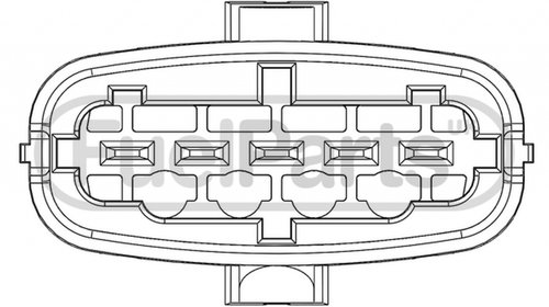 Debitmetru OPEL VECTRA C combi STANDARD MAFS4