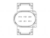 Debitmetru SEAT CORDOBA Vario 6K5 STANDARD LMF034