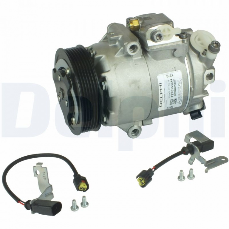 DELPHI Compresor, climatizare TSP0159344 compatibil cu SKODA RAPID Spaceback (NH1) 2012 2013 2014 2015
