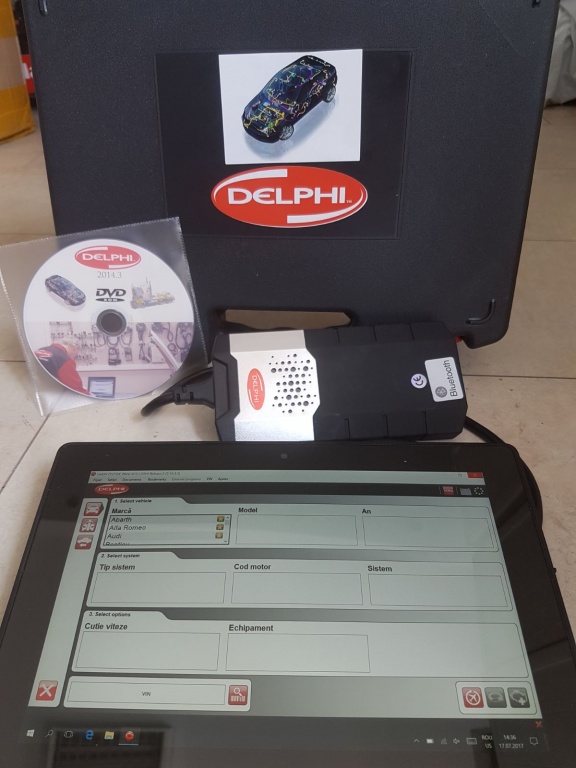 Delphi DS150e CDP 2024 Tableta Panasonic