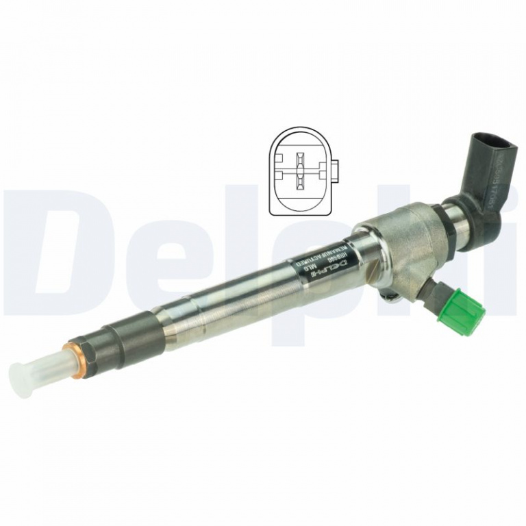 DELPHI Injector HRD666 la FORD TRANSIT CUSTOM V362 bus (F3) CVFF 2198cc 155cp 114kW 2012 2013 2014 2015