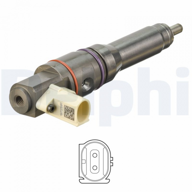DELPHI Injector HRE305 la DAF XF MX-13 303 12900cc