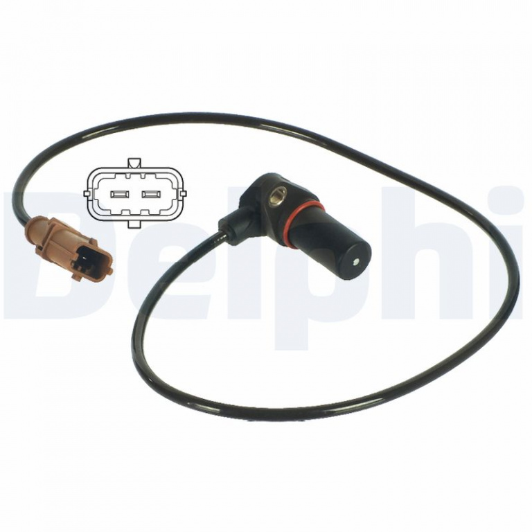 DELPHI Senzor impulsuri, arbore cotit SS10823 pentru FIAT BRAVO I (182_) 1998 1999 2000 2001