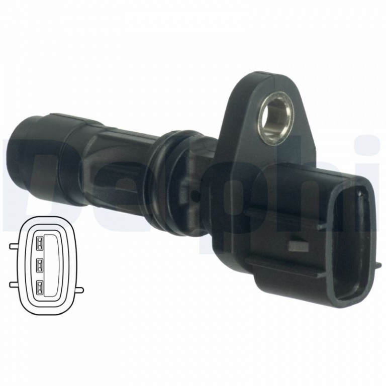 DELPHI Senzor impulsuri, arbore cotit SS11046 pent