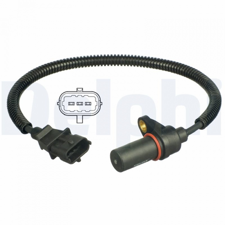 DELPHI Senzor impulsuri, arbore cotit SS11049 pentru masina HYUNDAI MATRIX (FC) 2001 2002 2003 2004 2005 2006 2007 2008 2009 2010
