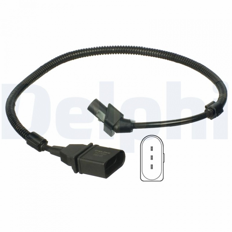 DELPHI Senzor impulsuri, arbore cotit SS11063 pent