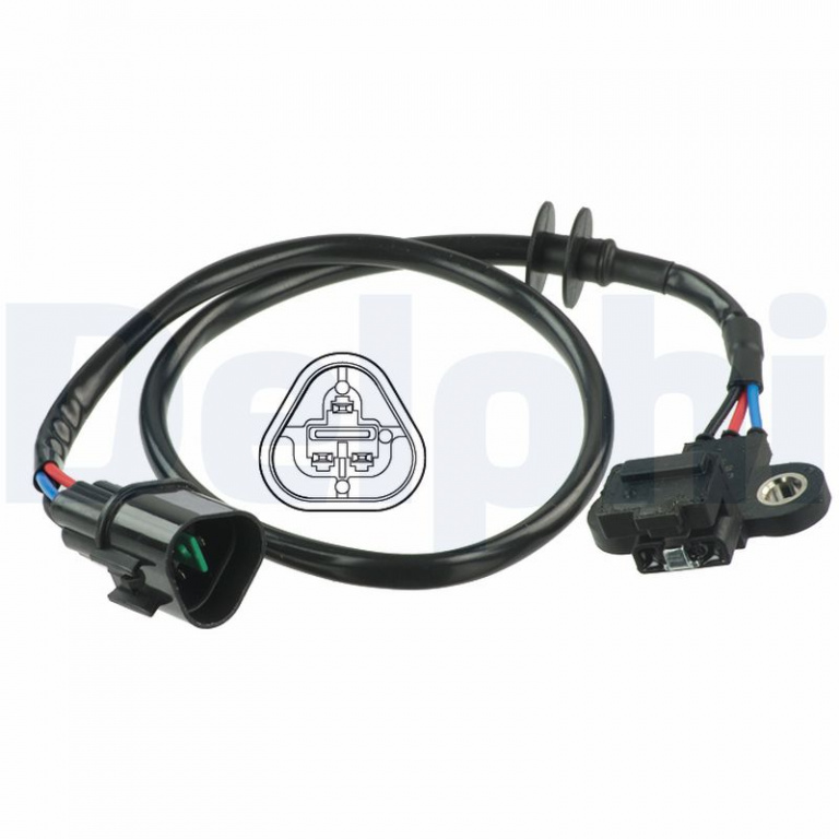 DELPHI Senzor impulsuri, arbore cotit SS11083 model MITSUBISHI GALLOPER (JK-01) 1998 1999 2000 2001 2002 2003