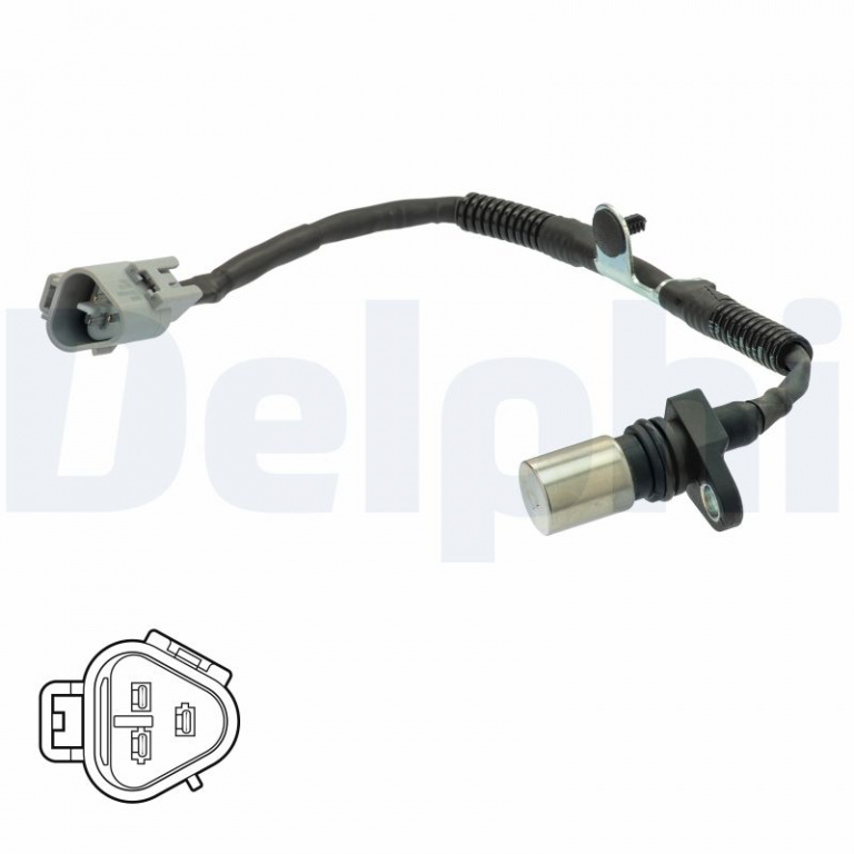 DELPHI Senzor impulsuri, arbore cotit SS11237 model LEXUS IS II (_E2_) 2005 2006 2007 2008 2009 2010 2011 2012
