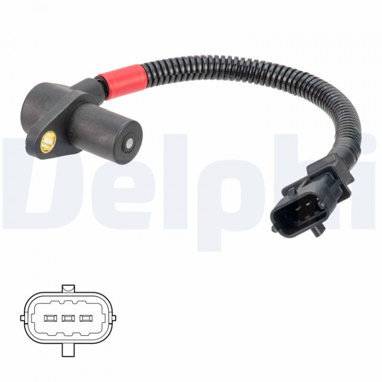 DELPHI Senzor impulsuri, arbore cotit SS11239 la masina KIA SORENTO I (JC) 2006 2007 2008 2009 2010 2011