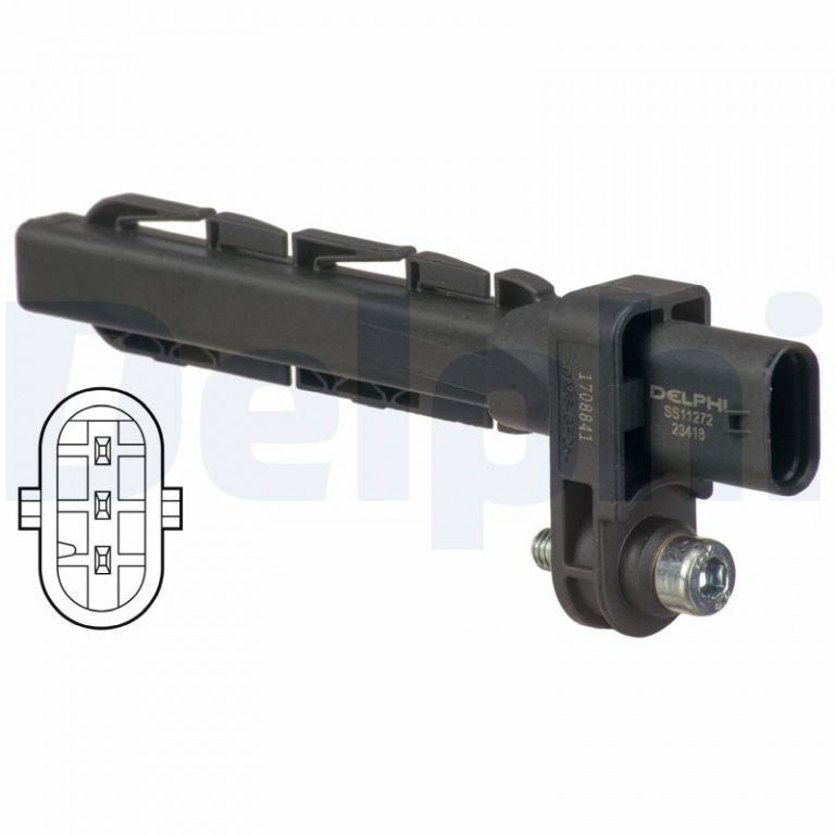 DELPHI Senzor impulsuri, arbore cotit SS11272 pentru masina MINI MINI COUNTRYMAN (R60) 2010 2011 2012 2013 2014 2015 2016