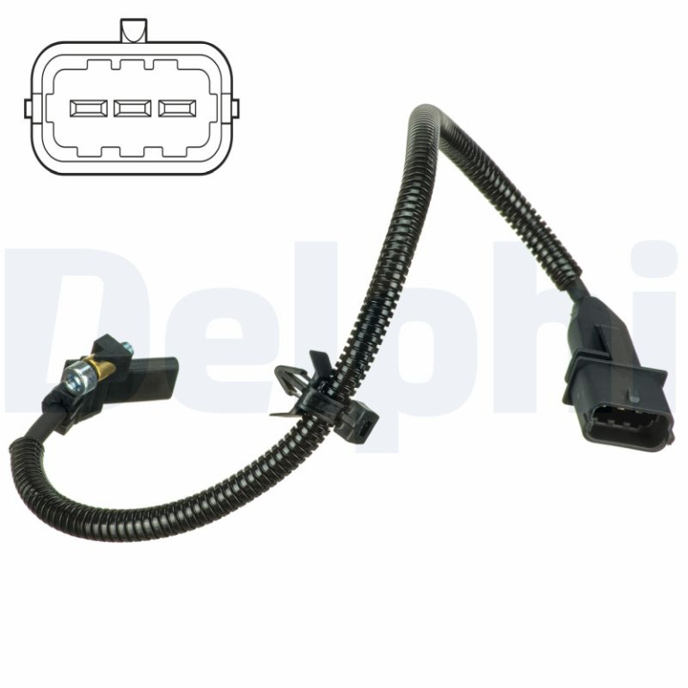 DELPHI Senzor impulsuri, arbore cotit SS11321 compatibil cu CHEVROLET TRAX 2012 2013 2014 2015 2016 2017 2018