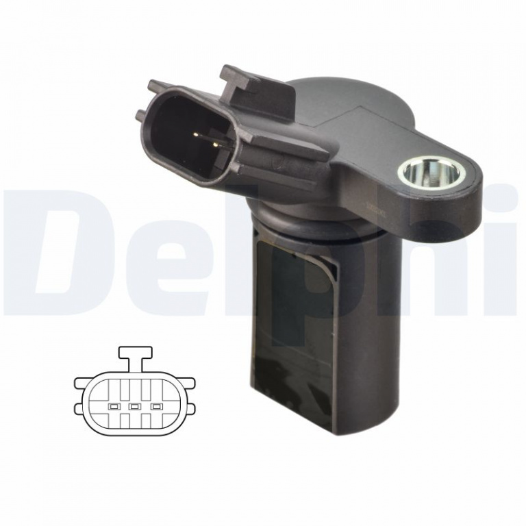 DELPHI senzor,pozitie ax cu came SS12296-12B1 pentru masina NISSAN NOTE (E11, NE11) 2006 2007 2008 2009 2010 2011 2012 2013
