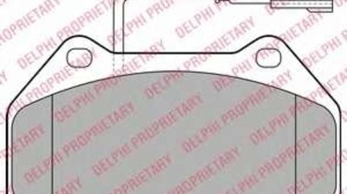 Delphi set placute frana fata pt fiat punto/ 