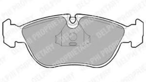 Delphi set placute frana fata pt volvo 850,c7