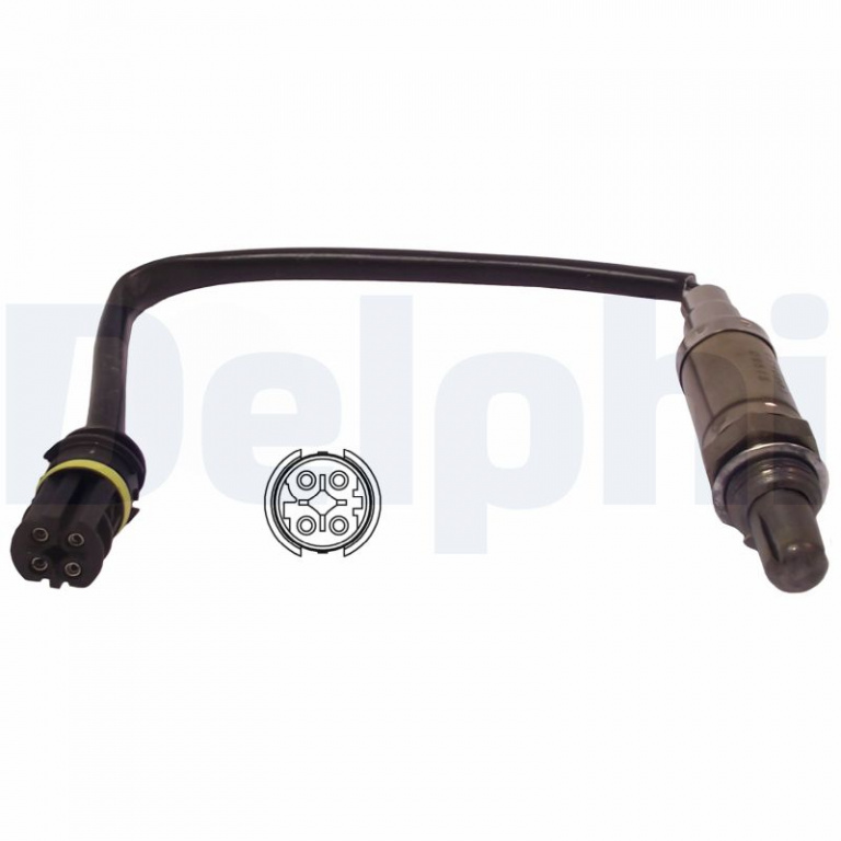 DELPHI Sonda Lambda ES10983-12B1 compatibil cu BMW Z4 Roadster (E85) 2002 2003 2004 2005