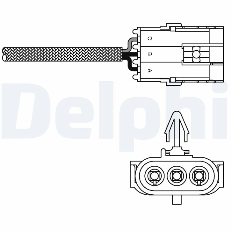 DELPHI Sonda Lambda ES10992-12B1 model RENAULT CLIO II Caseta/ Hatchback (SB0/1/2_) 1998 1999 2000 2001 2002 2003